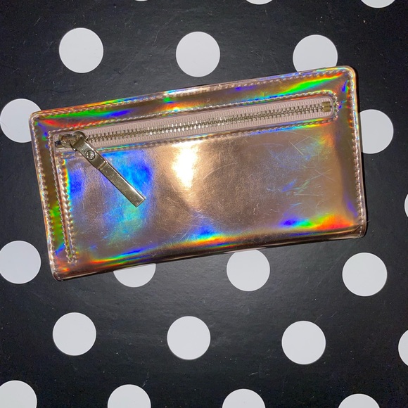 Kate Spade Pink Iridescent Wallet - Picture 2 of 5